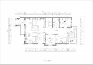 二层家具布置图